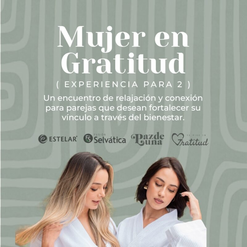 Mujer en gratitud Tisuué Spa día de la mujer